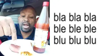 Blah Blah Blah Ble Ble Ble Blu Blu Blu meme card, common rarity
