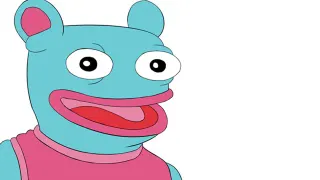 Blepe meme card, rare rarity