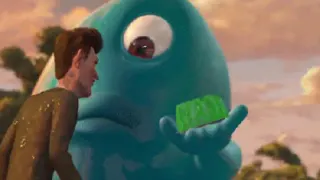 Blob Showing Off Jell-O meme card, common rarity