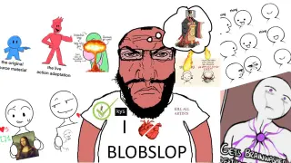 Carte meme Blobslop, rareté commune