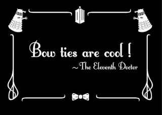 Bow Ties Are Cool meme card, rare rarity