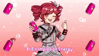 Brain Implosion Energy meme card, common rarity