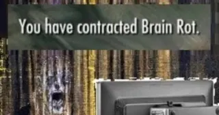 Carte meme Brain Rot / Brainrot, rareté rare
