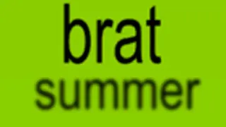 Brat Summer meme card, rare rarity