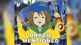 Brazil Mentioned meme card, rare rarity