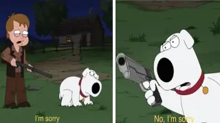 Carte meme Brian I’m Sorry, rareté commune