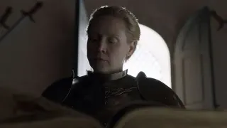 Brienne of Tarth Writing meme card, common rarity