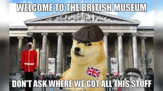 British Museum Stealing Things meme card, common rarity