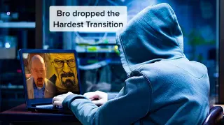Carte meme Bro Dropped the Hardest Transition and Thought We Wouldn’t Notice, rareté commune