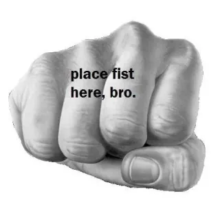 Bro Fist meme card, epic rarity
