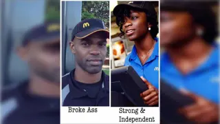 Carte meme Broke Ass / Strong and Independent, rareté commune