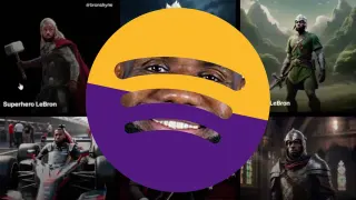 Carte meme Bronify / Remixes de Chansons LeBron James, rareté commune