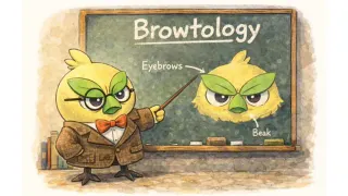 Browt meme card, common rarity