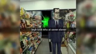 Carte meme Bruh Look Who At X, rareté commune