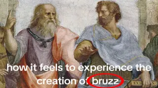 Bruzz meme card, common rarity