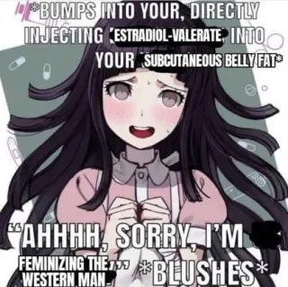 Carte meme Bumps Into You, Directly Injecting X Into Your Y, rareté commune