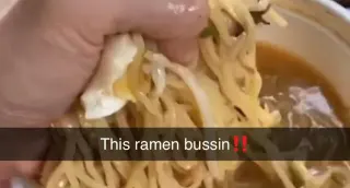 Bussin meme card, rare rarity