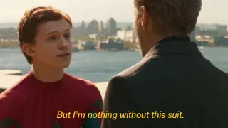 But I'm Nothing Without This Suit meme card, common rarity