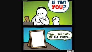 But That's an Old Photo meme card, common rarity