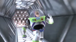 Carte meme Buzz Lightyear Outruns Spikes, rareté commune