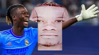 Camavinga Memes meme card, common rarity