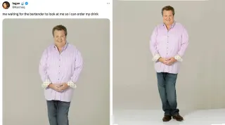 Cameron Tucker Smiling meme card, common rarity