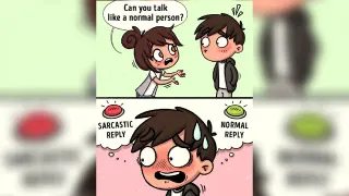 Carte meme Can You Talk Like A Normal Person?, rareté commune