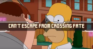 Can't Escape From Crossing Fate meme card, common rarity