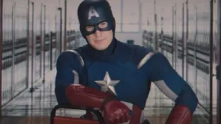Captain America "So, You Got Detention" meme card, rare rarity