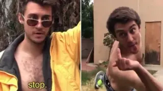 Casey Frey "Get TF Out of My Way Type Way" Video meme card, common rarity