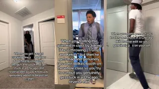 Caught In a Chicago Drill Reverse Edit meme card, common rarity