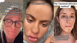 Caveman Method / Tia Zakher Caveman Method Video meme card, common rarity