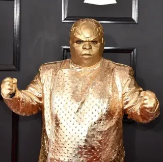 CeeLo Green's Grammys Outfit meme card, common rarity