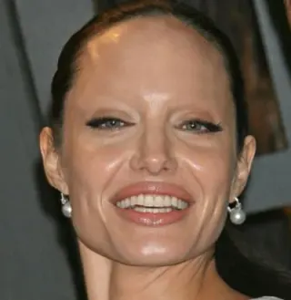 Celebrities Without Eyebrows meme card, rare rarity
