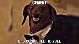 Carte meme Cement Das Conk Creet Baybee, rareté rare