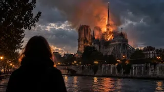 C'est Notre-Dame et j'ai l'impression de crever meme card, common rarity