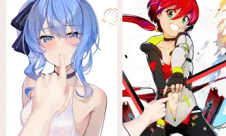 Carte meme Characters Biting Finger Pose, rareté commune
