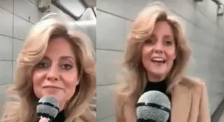 Charlotte Awbery's Subway "Shallow" Performance meme card, common rarity