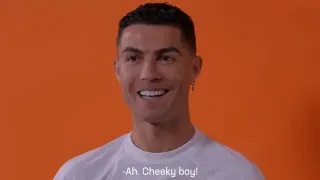 "Cheeky Boy" Ronaldo meme card, common rarity