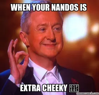 Cheeky Nando's meme card, epic rarity