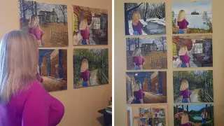 Chesty Wife Paintings meme card, common rarity