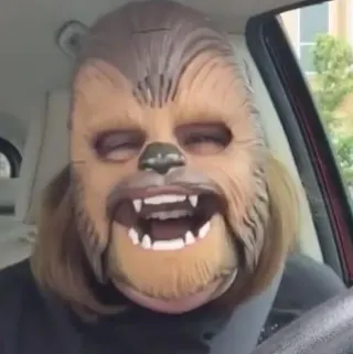 Chewbacca Mom meme card, common rarity