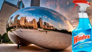 Chicago Bean Facebook Events meme card, common rarity