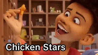 Chicken Stars meme card, common rarity