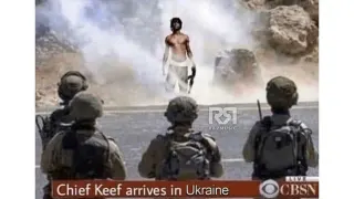 Chief Keef Arrives In Ukraine meme card, common rarity