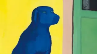 Carte meme Chien bleu, rareté commune