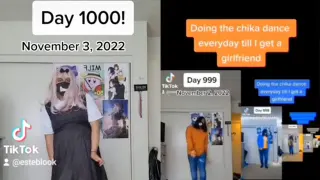 Chika Dance Guy / Doing the Chika Dance Every Day 'Til I Get a Girlfriend meme card, common rarity