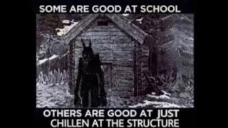 Chillin' / Chillen At The Structure meme card, common rarity