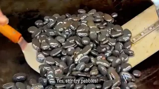China's Stir-fried Stones / Suodiu meme card, common rarity