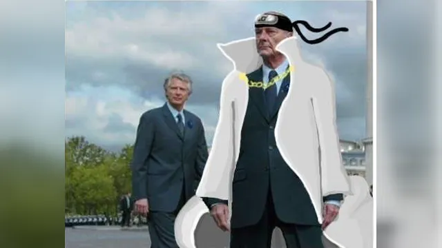 Carte meme Chirac-Sama, Hokage de France, rareté commune